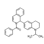 CAS#: 910442-10-3, [1-(1-Isopropyl-1,2,3,4-tetrahydro-6-quinolinyl)-2(1H)-isoquinolinyl](phenyl)methanone