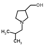 CAS#: 910442-13-6, (1-Isobutyl-3-pyrrolidinyl)methanol