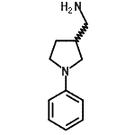 CAS#: 910442-15-8, 1-(1-Phenyl-3-pyrrolidinyl)methanamine