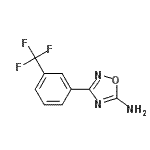 CAS#: 910442-24-9, 3-[3-(Trifluoromethyl)phenyl]-1,2,4-oxadiazol-5-amine