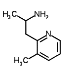 CAS#: 91054-51-2, 1-(3-Methyl-2-pyridinyl)-2-propanamine