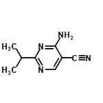 CAS 登录号：91055-64-0， 4-氨基-2-异丙基-5-嘧啶甲腈