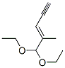CAS 登录号：91057-18-0， 5,5-二乙氧基-4-甲基戊-3-烯-1-炔