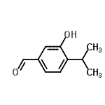 CAS#: 91060-93-4, 3-Hydroxy-4-isopropylbenzaldehyde