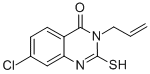 CAS 登录号：91063-29-5， 3-烯丙基-7-氯-2-巯基-3H-喹唑啉-4-酮