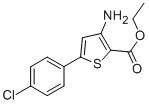 CAS#: 91076-94-7, 3-Amino-5-(4-Chlorophenyl)-2-Thiophenecarboxylicacid Ethyl Ester
