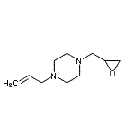 CAS#: 91087-27-3, 1-Allyl-4-(2-oxiranylmethyl)piperazine