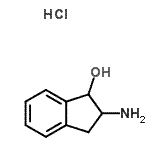 CAS#: 910889-37-1, 2-Amino-1-indanol hydrochloride (1:1)