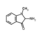 CAS#: 910898-06-5, 2-Amino-1-methyl-1,2-dihydro-3H-indol-3-one