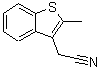 CAS#: 91093-21-9, (2-Methyl-1-benzothiophen-3-yl)acetonitrile