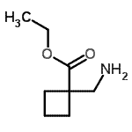 CAS#: 911060-83-8, Ethyl 1-(aminomethyl)cyclobutanecarboxylate