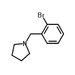 CAS#: 91130-46-0, 1-(2-Bromobenzyl)pyrrolidine