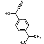 CAS#: 91132-18-2, Hydroxy(4-isopropylphenyl)acetonitrile