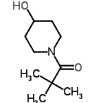 CAS#: 911410-37-2, 1-(4-hydroxy-1-piperidyl)-2,2-dimethyl-propan-1-one