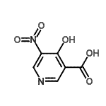 CAS#: 911461-03-5, 4-Hydroxy-5-nitronicotinic acid