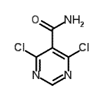 CAS#: 911461-47-7, 4,6-Dichloro-5-pyrimidinecarboxamide