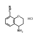 CAS#: 911824-58-3, 4-Amino-8-chromanecarbonitrile hydrochloride (1:1)