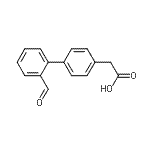 CAS#: 91197-50-1, (2'-Formyl-4-biphenylyl)acetic acid