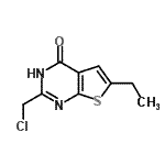 CAS#: 91225-68-2, 2-(Chloromethyl)-6-ethylthieno[2,3-d]pyrimidin-4(3H)-one