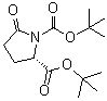 CAS 登录号：91237-84-2， (2S)-5-氧代-1,2-吡咯烷二羧酸二叔丁酯