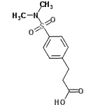 CAS#: 91248-47-4, 3-[4-(Dimethylsulfamoyl)phenyl]propanoic acid