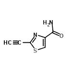 CAS#: 912639-84-0, 2-Ethynyl-1,3-thiazole-4-carboxamide