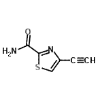 CAS#: 912639-92-0, 4-Ethynyl-1,3-thiazole-2-carboxamide