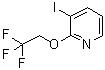 CAS 登录号：912761-82-1， 3-碘-2-(2,2,2-三氟乙氧基)吡啶