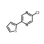 CAS#: 912762-30-2, 2-Chloro-5-(2-thienyl)pyrazine