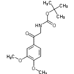CAS#: 912762-37-9, 2-Methyl-2-propanyl [2-(3,4-dimethoxyphenyl)-2-oxoethyl]carbamate