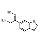 CAS#: 912762-73-3, (2Z)-2-(1,3-Benzodioxol-5-yl)-2-(hydroxyimino)ethanamine