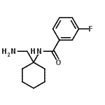 CAS 登录号：912770-93-5， N-[1-(氨基甲基)环己基]-3-氟苯甲酰胺