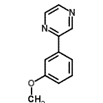 CAS#: 912771-38-1, 2-(3-Methoxyphenyl)pyrazine