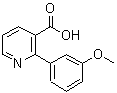 CAS 登录号：912773-03-6， 2-(3-甲氧基苯基)烟酸
