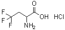 CAS#: 91291-66-6, 2-Amino-4,4,4-trifluorobutanoic acid hydrochloride (1:1)