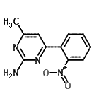 CAS 登录号：913322-55-1， 4-甲基-6-(2-硝基苯基)-2-嘧啶胺