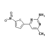 CAS#: 913322-63-1, 4-Methyl-6-(5-nitro-2-thienyl)-2-pyrimidinamine
