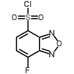 CAS 登录号：91366-64-2， 7-氟-2,1,3-苯并恶二唑-4-磺酰氯
