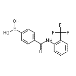 CAS#: 913835-42-4, (4-{[2-(Trifluoromethyl)phenyl]carbamoyl}phenyl)boronic acid
