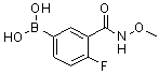 CAS#: 913835-47-9, [4-Fluoro-3-(methoxycarbamoyl)phenyl]boronic acid