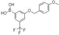 CAS#: 913835-77-5, {3-[(4-Methoxybenzyl)oxy]-5-(trifluoromethyl)phenyl}boronic acid