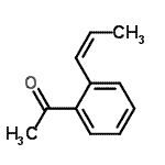 CAS#: 91388-34-0, 1-{2-[(1Z)-1-Propen-1-yl]phenyl}ethanone