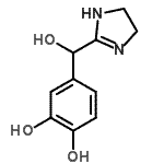 CAS#: 91401-71-7, 4-[4,5-Dihydro-1H-imidazol-2-yl(hydroxy)methyl]-1,2-benzenediol