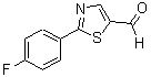 CAS#: 914348-80-4, 2-(4-Fluorophenyl)-5-Thiazolecarboxaldehyde