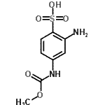 CAS#: 914358-36-4, 2-Amino-4-[(methoxycarbonyl)amino]benzenesulfonic acid