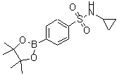 CAS 登录号:914610-50-7, 4-(N-环丙基磺酰胺)苯硼酸频哪醇酯