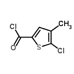 CAS#: 91505-29-2, 5-Chloro-4-methyl-2-thiophenecarbonyl chloride