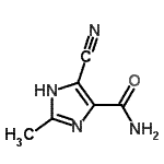 CAS#: 915091-77-9, 4-Cyano-2-methyl-1H-imidazole-5-carboxamide