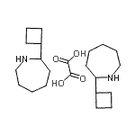 CAS#: 915402-15-2, 2-Cyclobutylazepane ethanedioate (2:1)