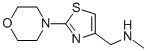 CAS 登录号：915707-64-1， N-甲基-2-(4-吗啉基)-4-噻唑甲胺